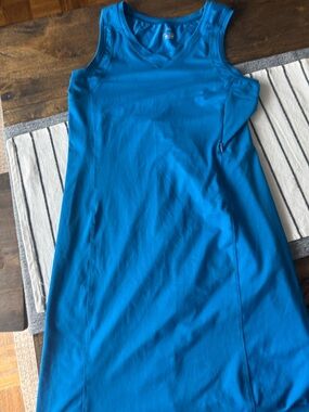 Blue Arc’teryx Soltera Athletic Tank Dress